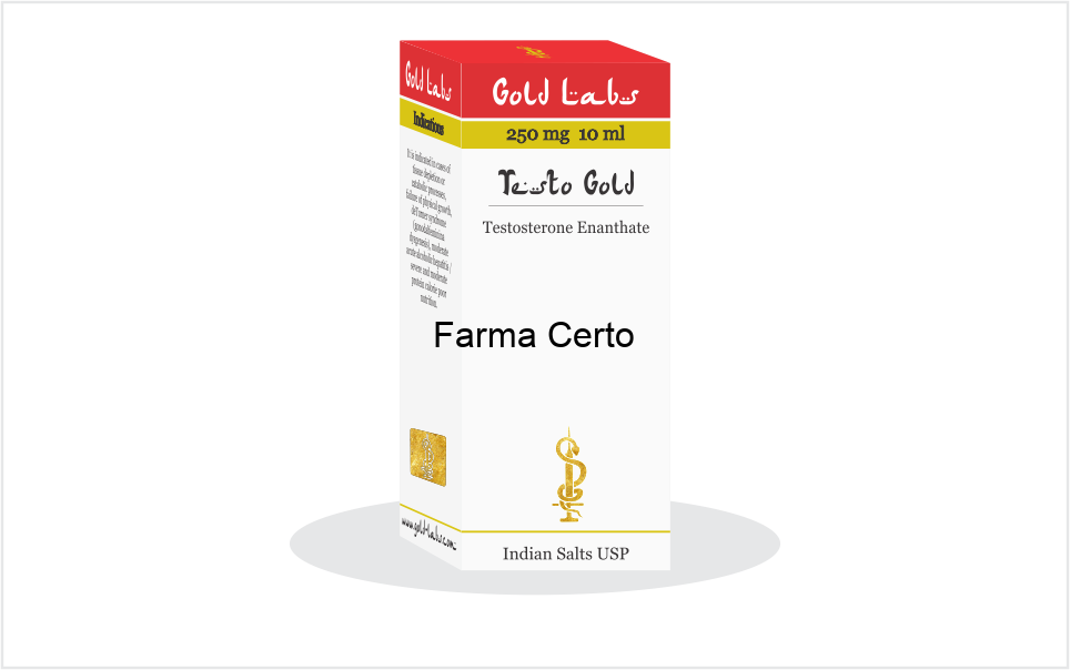 Enantato de testosterona gold labs