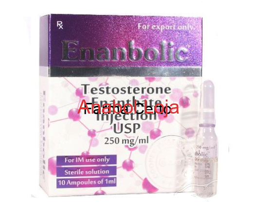 Enanbolic (Enantato de testosterona) 10 ampolas 250mg/ml - Cooper Pharma