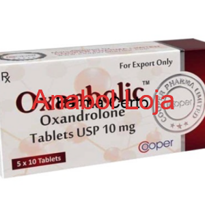 Oxanbolic (Oxandrolona) 10mg 50 Comprimidos - Cooper Pharma