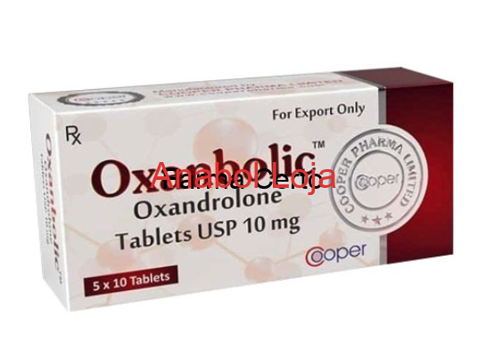 Oxanbolic (Oxandrolona) 10mg 50 Comprimidos - Cooper Pharma